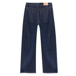 Mint Velvet Dark Indigo Barrel Leg Jeans